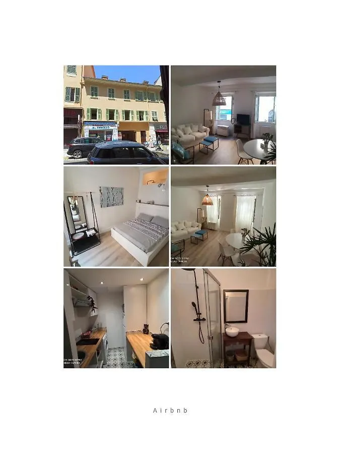 Апартаменты Joli Appartement Nicois En Bord De Mer Ницца